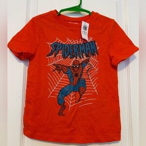 Old Navy Orange Spider-Man Tee